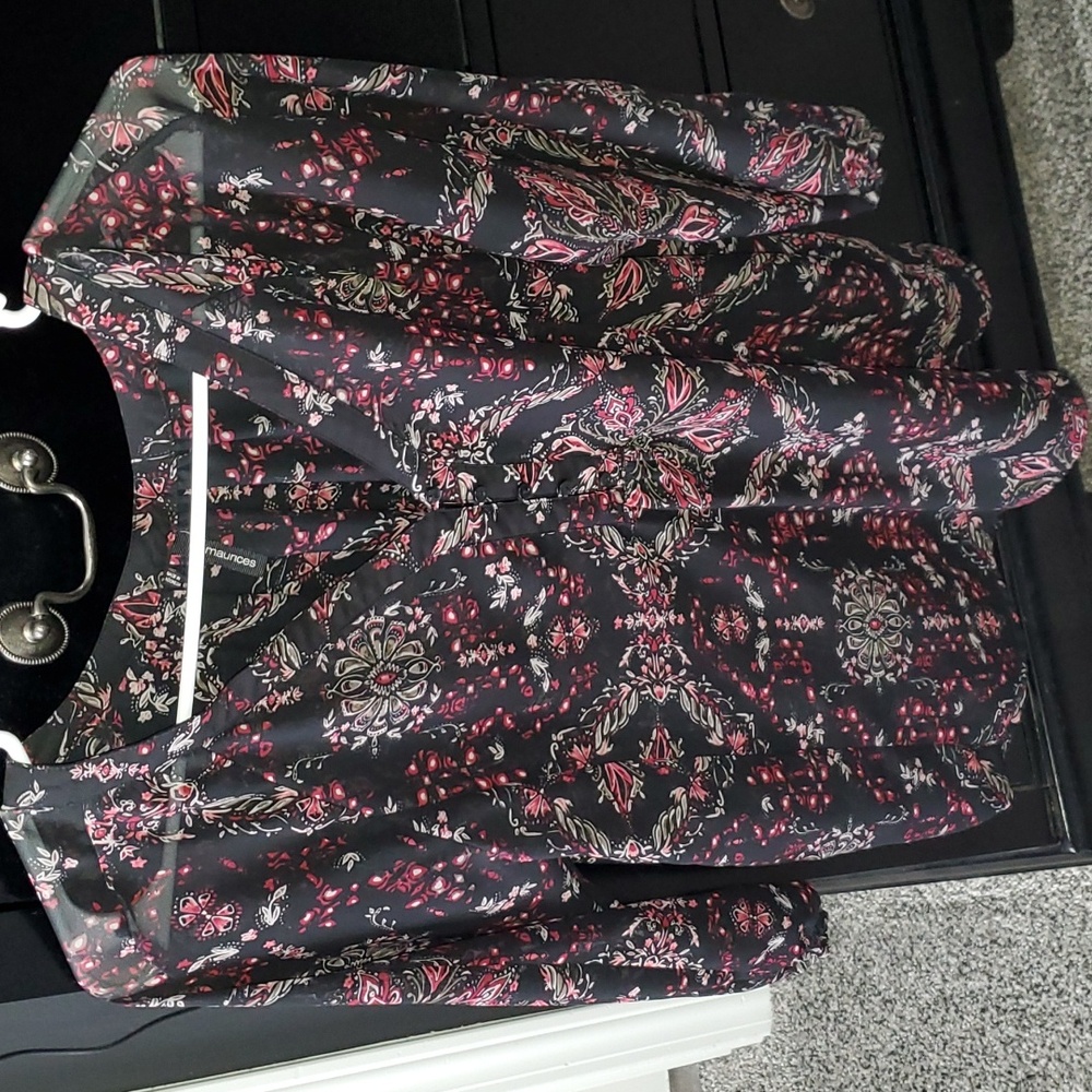 Maurices Floral Blouse